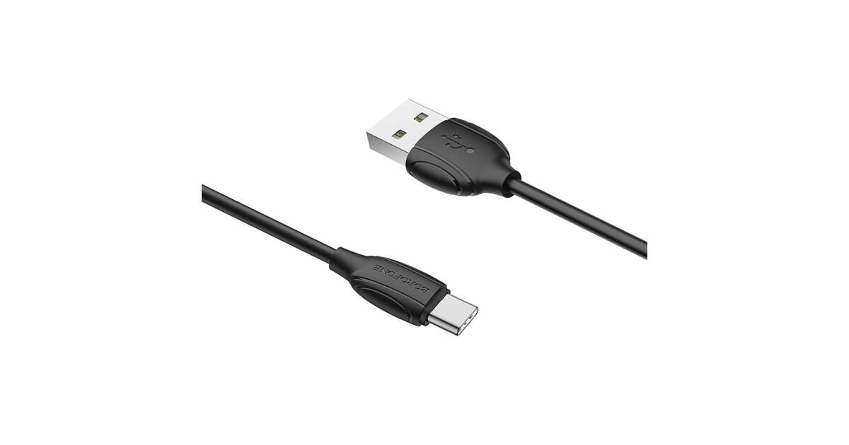BOROFONE BX19 USB Type-C Cable 1m Black BX19-TYPE C 82022177
