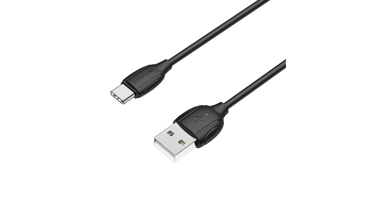 BOROFONE BX19 USB Type-C Cable 1m Black BX19-TYPE C 82022177