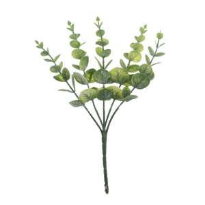 Eukaliptusz műnövény, 27cm magas, 12cm széles - Zöld 64118152 