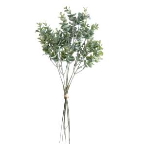 Eukaliptusz műnövény, 42cm magas, 20cm széles - Sötétzöld 64118222 