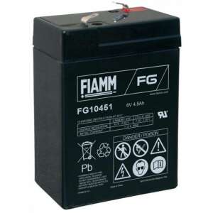 Fiamm FG10451 6V 4,5Ah zselés ólom-savas akkumulátor - Fiamm