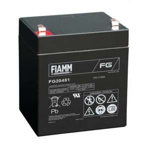 Fiamm FG20451 12V 4,5Ah zselés ólom-savas akkumulátor - Fiamm