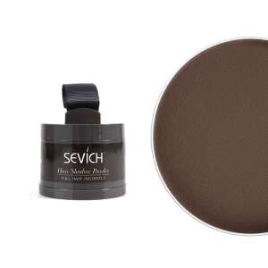 SEVICH Hair Shadow Powder, maro inchis, 4g, păr complet instant, pudră de păr pentru subțierea părului, volumizator de păr, umplutură de păr, machiaj de păr, corector de păr - Vopsele de păr