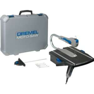 Dremel Moto-Saw MS20-1/5 fűrészállvány, pengék és hordtáska - Dremel
