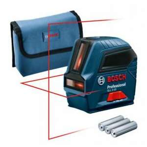 Bosch GLL 2-10 Professional laser level with carrying case and batteries - Bosch Laser level