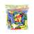 60 piece colorful plastic building blocks in a bag, perfect for kids to build and create