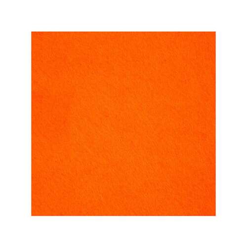 Narancssárga filc lap, A4 méret, Hobby Felt márka
