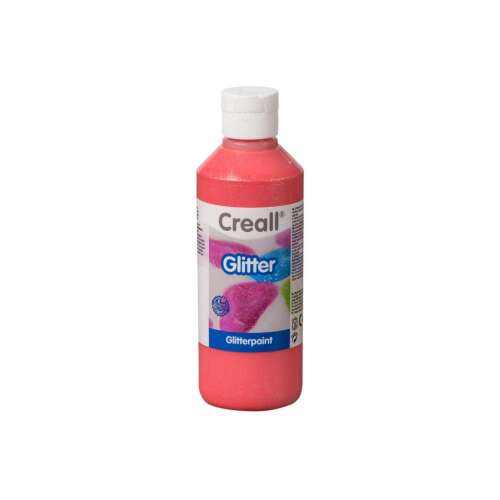 Creall csillogó festék, piros, 250ml