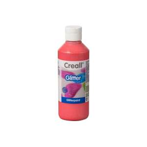 Vopsea cu sclipici Creall, roșu, 250ml - Vopsea Hobby