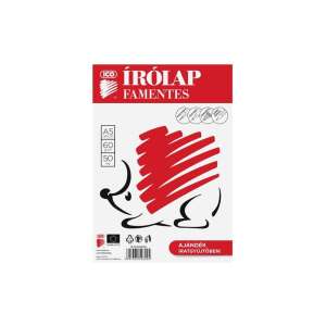 ICO Famentes A5 Schreibpapier, 50 Blatt, 60g/m2, mit einem kostenlosen Ordner - Zeichengeräte