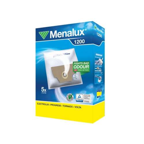 Menalux 1200 5 db-os szintetikus porzsák szett