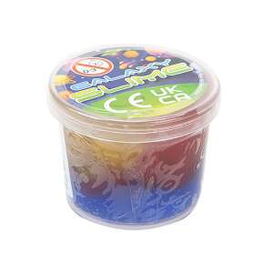 Galaxy Slime într-un recipient mic, perfect pentru joacă pentru copii - Slime