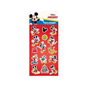 Mickey egér és barátai 3D pufi matrica szett 10x22cm-es íven 64138274 "Mickey"  Matricák, mágnesek
