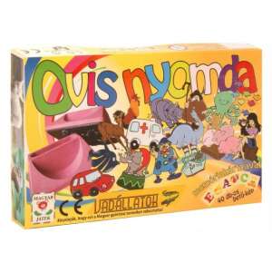 Ovis Nyomda Wild Animals Stamp Set for Kids, Educational Toy with Memory Cards - Stamp