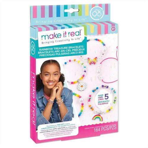 Make It Real Karkötőkészítő Szett - Szivárvány Gyöngyök 164452303 - Make It Real