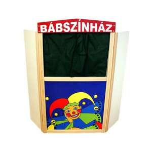 Fa Bábszínház Paraván - Bohóc - 125x115cm
