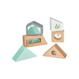 Eichhorn Baby Pure wooden building blocks with sound, 10 piece set, unpacked - Eichhorn