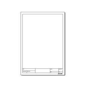 A4 înrămat 10pc foaie de desen 84898665 - Instrumente de desen