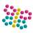 SES suction cup dots, 48 pieces, colorful, for bath time fun
