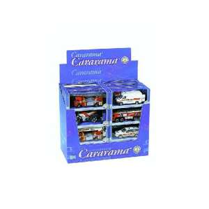 Set de mașini mici Cararama, inclusiv camion de pompieri, ambulanță, mașină de poliție și altele - Nonbrand Maşinuţe