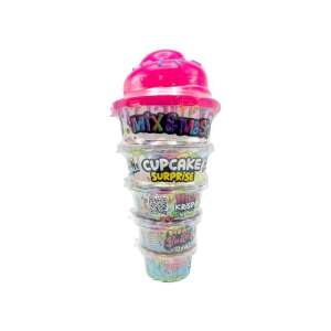 Set Slime Compound Kings Cupcake Surprise, 5 slime diferite într-un recipient în formă de cupcake - Slime
