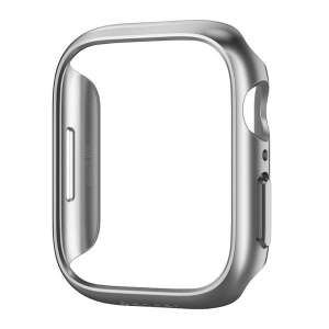 Spigen Thin Fit tok Apple Watch Series 7 45mm-hez, Szürke, Védő keret, Vékony kialakítás - Spigen