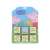 Peppa Pig Wooden Stamps Set, 5 stamps with ink pad, featuring Peppa Pig and family characters