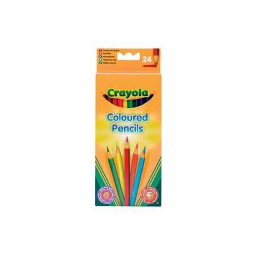 Farebné ceruzky Crayola, balenie 24 ks, trojuholníkové, extra mäkké, pre deti