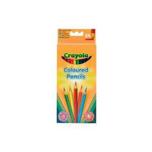 Crayola Buntstifte, 24er Pack, dreieckig, extra weich, für Kinder - Stifte & Bleistifte