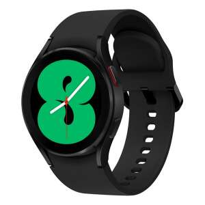 Fekete Samsung Galaxy Watch 4 40mm szilikon szíjjal - Okos eszköz