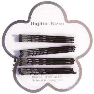 Black hair pins, set of 10, Hajdin-Bizsu brand - Hair Clip, Headband