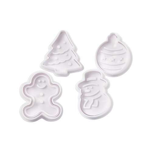 Sütkikiszúró forma - 4 db - Karácsonyi 64142315