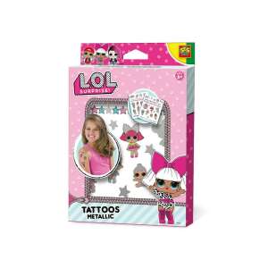 LOL Surprise! Metallic Tattoos, a set of temporary tattoos featuring popular LOL Surprise! characters - Tattoo