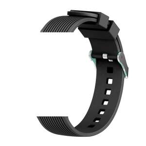 Fekete szilikon sport óra szijj Amazfit GTR 3, GTR 3 Pro, GTR 2E, Garmin Forerunner 265, 965, Instinct Crossover, Mibro Watch Lite 2, A1, GS, X1, Forerunner 255 Music, Instinct Solar, Quatix 6 Titanium, Instinct Solar Surf, Haylou Solar Plus RT3, Fenix 7 Pro Solar, Epix Pro (Gen2) 47mm, LS05s, Oneplus W301 GB, LS10 RT2, Instinct 2, LS09A GS, Forerunner 255S Music, Huawei Watch 3, Hoco Y2, LS04 RS3, LS09B, Bip 5, Samsung Galaxy Watch 3 eSIM 41mm (SM-R855F), Cheetah, Cheetah Pro, Xiaomi Watch 2 Pro, Xiaomi Watch 2 Pro 4G órákhoz - Devia
