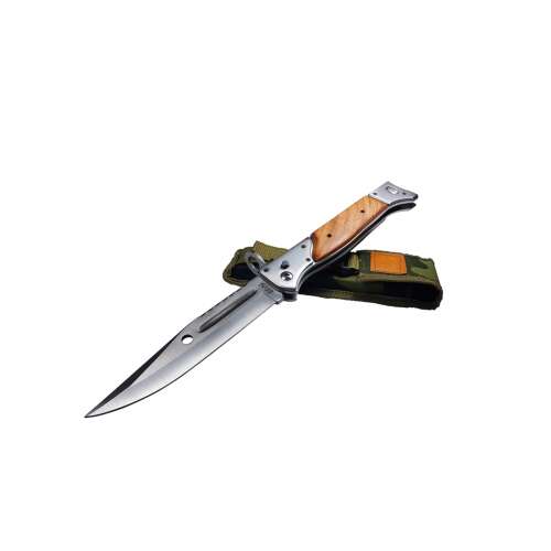 Kés, rozsdamentes acél, sokszínű, AK-47 CCCP, 27 cm BLOCK