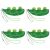 Set cinci jucarii antistres DEPOX®, pastaie de mazare, tip breloc, 6.5 cm, verde 127307039