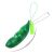 Set cinci jucarii antistres DEPOX®, pastaie de mazare, tip breloc, 6.5 cm, verde 127307039