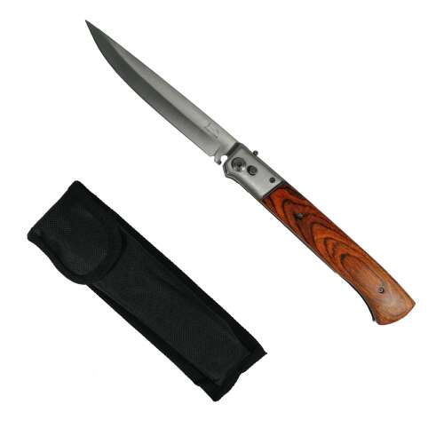 Kés-kés, rozsdamentes acél, natúr, 30.5 cm