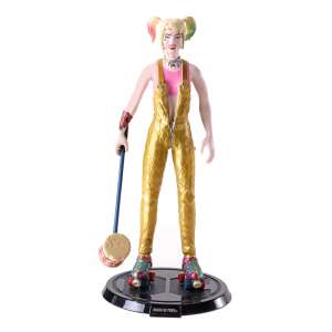 Figurka Harley Quinn z filmu Birds of Prey, 18,5 cm, z podstawką, marka IdeallStore - Produkt dla fanów gamingu