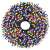 IdeallStore® Jolly Spirit multi-color Christmas lights, 500 LED lights, 36 meters long, showing the lights coiled up
