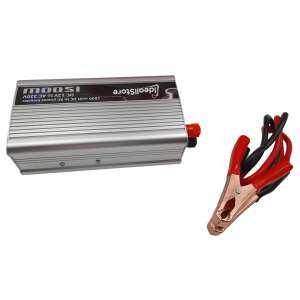 Falownik samochodowy , 1500 W, metaliczny, 17 cm, zasilajce w zestawie 64145552