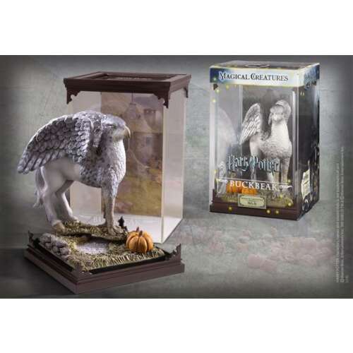 IdeallStore® Harry Potter Buckbeak collectible figure with glass display case