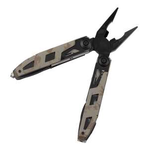 Cleste multifunctional DEPOX®, Outdoor Specialist, otel inoxidabil, 16 functii, 21.5 cm, bej, husa inclusa 64145717 - Scule multifuncționale