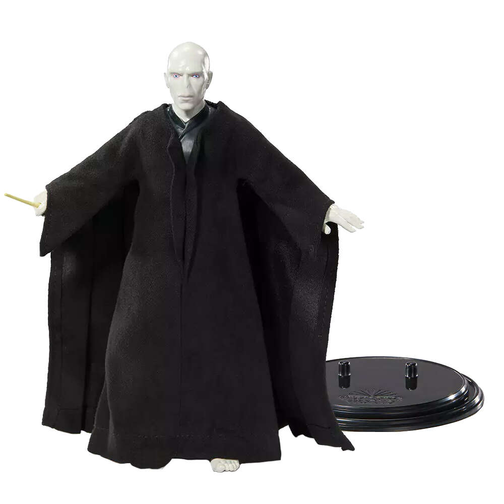 IdeallStore® articulated Voldemort figure, Dark Lord, collector's edition, 18 cm, with stand.