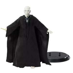 IdeallStore® Figurină articulată Lord Voldemort, Harry Potter, de colecție, 18 cm, cu stand - Produs Fan Gaming