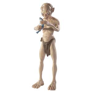 IdeallStore® csuklós Gollam figura, Unique Smeagol, gyűjtői kiadás, 18 cm, állvánnyal együtt 64145793 Mesehős figurák