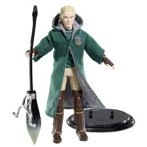 IdeallStore® Draco Malfoy articulated figure, Quidditch seeker, collector's edition, 18 cm, with stand - Fan Gaming Product