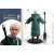 IdeallStore® Draco Malfoy kĺbová figúrka, hľadač metlobalu, zberateľská edícia, 18 cm, so stojanom, pohľad zozadu