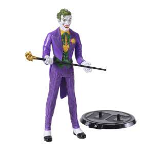The Joker figurka zginana, Klasyczna Era, 18 cm, fioletowa, ze stojakiem - Produkt dla fanów gamingu