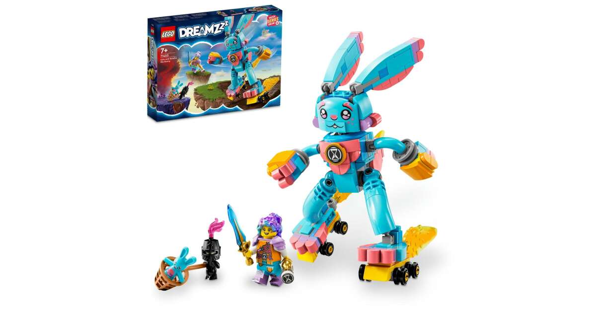 LEGO® DREAMZzz Izzie and Bunchu the Bunny 71453 | Pepita.com